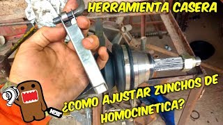 Fabricando una herramienta para ajustar zunchos metalicos [upl. by Arrais]