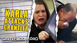 Karla Clocks Grantley With a Chair in Self Defence  Waterloo Road [upl. by Peta729]