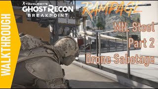 Ghost Recon Breakpoint Motherland SEAL Sniper Walkthrough  MNSteel Part 2  4K No Commentary [upl. by Ibmat]