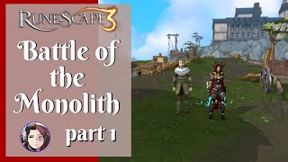 RS3 Battle of the Monolith Quest Guide Part 1 updated 2021 [upl. by Razid]