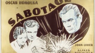 Sabotage 1936 Alfred Hitchcock 1080p [upl. by Nnaes]