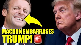 French And Polish Presidents TEAM UP To HUMILIATE Trump [upl. by Yrrak]