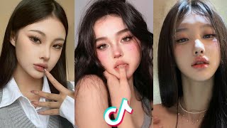 Asian girl makeup transformation  Chinese tiktok  douyin [upl. by Eilyk]