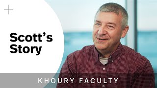 Khoury Story Professor Scott Valcourt on Pushing Students Towards SelfDiscovery [upl. by Ailecec]