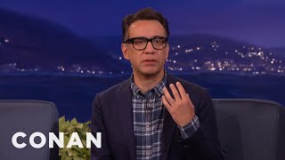 Fred Armisen Can Do Any Accent In The World  CONAN on TBS [upl. by Epilef]