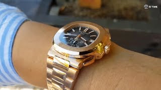 에스타임  STIME 파텍필립 노틸러스 59801R001  PATEK PHILIPPE NAUTILUS CHRONOGRAPH 59801R001 [upl. by Waylan]