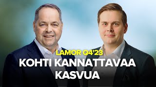 Lamor Q423 Kohti kannattavaa kasvua [upl. by Ahsatam]