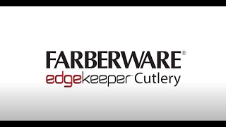 Farberware EdgeKeeper™ Cutlery by Lifetime Brands [upl. by Leotie599]