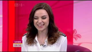 Amy Macdonald Interview  Lorraine 28082012 [upl. by Naitsirt235]