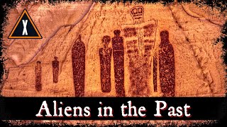 Aliens in the Past Painted by Our Ancestors xEnigmas [upl. by Ahsyen]