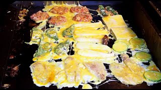 백종원 골목식당 모듬전  정가네 지짐이  Korean Pancake  assorted jeon  korean street food [upl. by Jaime]