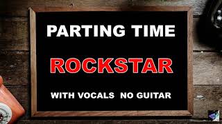 ROCKSTAR Parting Time Backing Track for Guitar [upl. by Hareenum462]