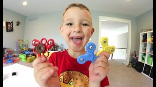 FATHER SON MINI FIDGET SPINNER  and Skateboarding [upl. by Dutchman]