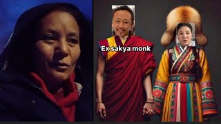 Ex monk married witch Chokyi tibetanyoutuber tibetan tibetanvloger [upl. by Hanimay39]