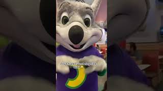 Chuck E Cheese throwing up gang signs [upl. by Abner]