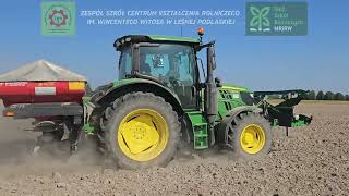 Jesień 2023 w ZSCKR Leśna Podlaska  nawożenie orka i siew fendt johndeere sulky Zetor zsckr [upl. by Mcnelly291]