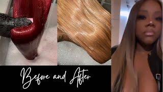 Removing Color From 613 Wig using Household Items  No Damage [upl. by Yentihw117]