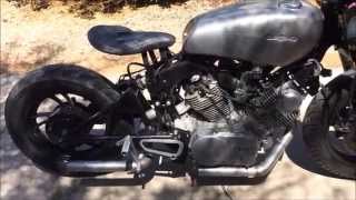 Custom Build 1981 Yamaha Virago 750 Café  Bobber [upl. by Amaerd373]