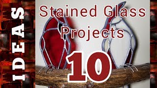 10 Stained Glass Project Ideas [upl. by Rizan919]