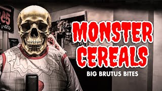 Monster Cereal Review  BIG BRUTUS BITES REVIEWS [upl. by Akehsyt]