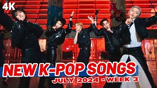 NEW KPOP SONGS  JULY 2024 WEEK 3 [upl. by Ehttam]