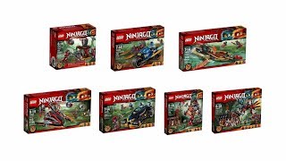 NOWOŚCI STYCZEŃ 2017 LEGO NINJAGO [upl. by Esnohpla494]