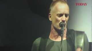 Sting Back to Bass Tour Dec 13 2012 [upl. by Eilraep292]