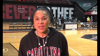 WBB Dawn Staley News Conference 121523 [upl. by Adnic994]