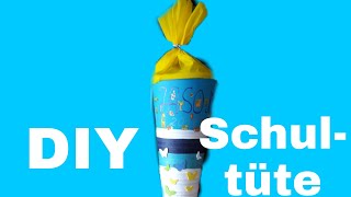 DIY Schultüte ILLE und IRMI basteln IllesWelt [upl. by Ellenhoj247]