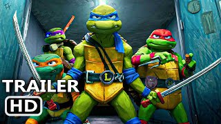 TEENAGE MUTANT NINJA TURTLES Mutant Mayhem Trailer 2 2023 TMNT á´´á´° [upl. by Aicened898]