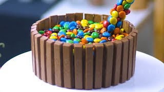 Yummy Cake Recipes  EP 8  Anti Gravity Cake  How To Make MampM Anti Gravity Cake [upl. by Eninahs]