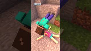 let me doit for you steve amp alex minecraftanimation shorts [upl. by Igenia]