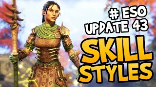 Skill Styles  ESO [upl. by Trista395]