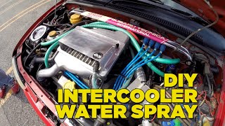 Budget Intercooler Water Spray [upl. by Honna]