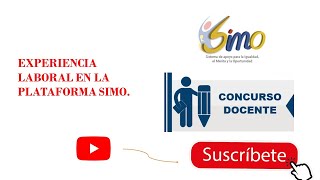 Te enseñamos a buscar una vacante en SIMO ProcesoSeleccionCNSC Directivos Docentes y Docentes [upl. by Lacram686]