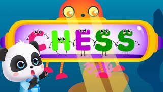 Baby Panda Learning Academy  Lesson 39  ABC Kids Games  Learn ABC Alphabet  Phonics for Kids [upl. by Olette]