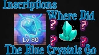 Castle Clash Inscriptions Where Are The Blue Crystals [upl. by Suivatnom]