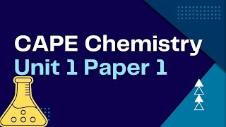 CAPE Chemistry Unit 1 2017 Paper 1 [upl. by Acilejna]