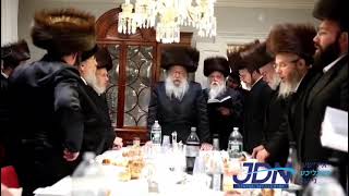 Nadvorna Rebbe Shabbos in Boro Park  Cheshvan 5785 [upl. by Osnerol34]