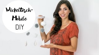 Wickeltisch Mobile DIY [upl. by Bergen595]