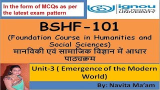 BSHF 101 UNIT3 MCQs for BSHF101 IGNOU exam Chapter3 [upl. by Trilbee89]