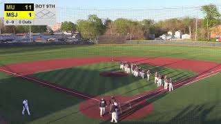 MSJ vs Manchester Baseball [upl. by Sigrid]