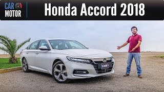 Honda Accord 2018  Más elegante y espacioso [upl. by Eppie368]