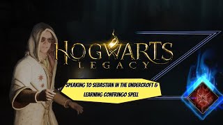 Learning Confringo Spell  Hogwarts Legacy PC Gameplay [upl. by Nylarat]