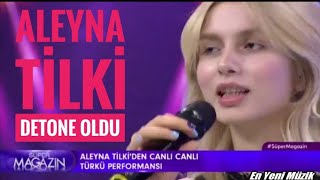 Aleyna Tilki Canlı Yayında Detone Oldu [upl. by Anitsrik]