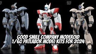 Good Smile Company Moderoid 160 Patlabor Model Kits For 2024 [upl. by Dammahum37]