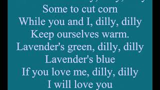 Lavenders bluedilly dilly [upl. by Bathsheeb]