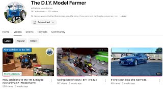 Subscribe to TheDIYModelFarmer automobile automobile [upl. by Ecirpac]