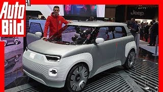 Fiat Centoventi Concept Genf 2019  Erster Eindruck  Details  Review [upl. by Letniuq]