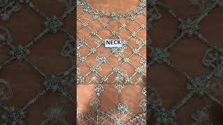 Luxurious 3D FULL Handwork 5000 Pearls Use amp Heavy Embroidered Net Wedding Maxi Dress CHI936 [upl. by Chiles]